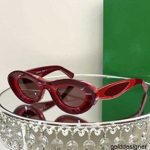 Designer New high-quality color blocking round frame glasses BV712701V sunglasses ZKVW