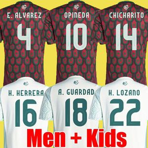 Camisa do México 2024 Copa América RAUL CHICHARITO Camisas de futebol, uniformes de futebol masculino e infantil