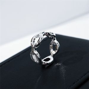 Oco elegante banda anel designer de jóias para mulheres anéis de moda para homens requintado popular anel de casamento charme elegante frete grátis zh167 E4