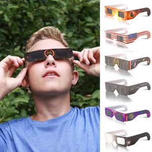Óculos de sol 6 peças de guarda-sol de segurança - diretamente visíveis ao sol - protegendo os olhos dos danos nocivos da luz H240316