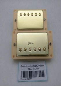 Elektro Gitar Pikapları Klasik Plus Alnico5 Humbucker Pikapları 1C Örgülü Kalkan LPSG Gitar3727226