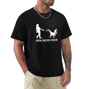 Belgiska Malinois t-shirt rolig t-shirt katttröjor vanlig t-shirt herr kläder 240307