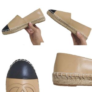 7A Projektanci swobodne kobiety płaskie buty Espadrilles Summer S HEALINE HEADT LABIES Plaży Pół kapcie mody Kobieta Mokorka luksusowe buty rybackie rybakowy buty