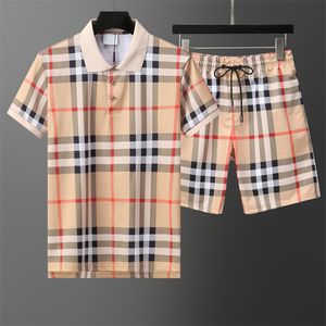 1#Letnia marka projektant sportowa moda moda męskie dresy trapstar t -shirt szorty haftowe odzież męska koszula casual Street top#09