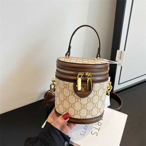 65% Off Wholesale of bags version live streaming westernized bucket summer printing single womens