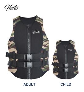 high quality neoprene safe floating life jacket vest with PVC EPE foam for adult water sports customized logo available2988223