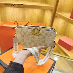 Factory Clearance New Hot Designer Handbag Mens and Womens Same Style Bag Simple Fashionable Shoulder Wide Waist