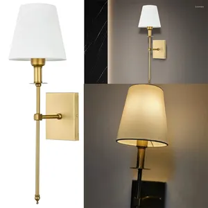 Lâmpada de parede 2 pçs quarto simples estilo nórdico única cabeça cabeceira luz led elegante lanterna 3000k-6000k para sala de estar el