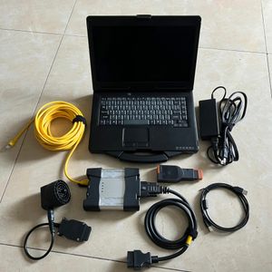 Auto Diagnostic Tool Programter Professional ICOM Dalej dla BMW Cars Czytnik kodu SSD 1TB Tryb ekspertów LAPTP CF53 i5 8G Pełny zestaw gotowy do użycia 2 lata gwarancji