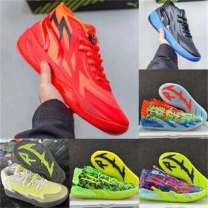 Lamelo Sapatos Bola de Alta Qualidade Lamelo 3 Mb03 Mb3 Homens Tênis de Basquete Rick Morty Rock Ridge Red Queen Not From Here Lo Ufo Buzz Black Blast Trainer