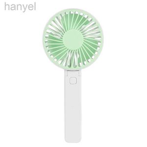 Electric Fans New USB Three-Step Adjustment Recharge Portable Electric Folding Handheld Mini Fan 240316