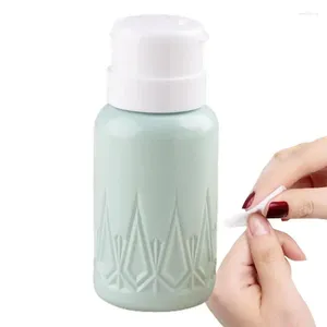 Bottiglie di stoccaggio Bottiglia con dispenser a pompa di grande capacità Tipo di pressa Contenitore vuoto Cosmetico per unghie