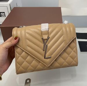 Alta qualidade Woc Designer Bolsas de Ombro Famosa Corrente de Luxo Vintage Envelope Bolsa para Mulheres Genuínas Bolsa de Câmera de Couro Moda Crossbody Carteira Bolsa O7741P