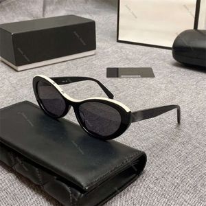 贅沢なシャネルメガネデザイナーのサングラス女性シャネルメガネ女性ビンテージ楕円形のサングラスINSレターシリーズCサングラス5416シャネルスングラス911