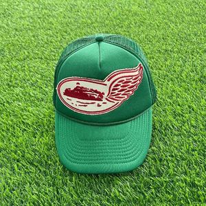 Projektant Corteizes21s Cap Ball Capscentral Cee tego samego typu ciężarówka Kapelusz Mężczyźni i kobiety Corteiz Alcatraz Wing Trucker Hat Spring Green