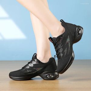 Scarpe da ballo Leggere Morbide Atletica Leggera Donna Comoda Palestra Aerobica Sneakers Ragazze Donna Allenamento Cheerleader