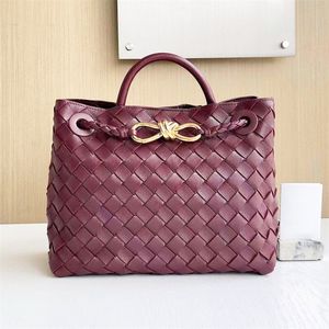 10a Designer Hobo 2 Größen Damen Die Tragetasche Andiamo Bag Mans Luxurys Handtasche Echtes Leder Gewebter Strand Umhängetaschenriemen Umhängetasche Clutch Große Reise-Shopper-Taschen