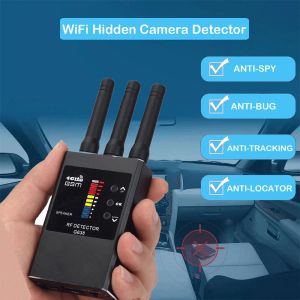 Detector G638 Anti Spy Wireless RF Signal Detector GSM GPS Tracker Hidden Camera Eavesdropping Device Military Professional Version G738