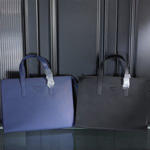 디자이너 패션 브리핑 핸드백 고급 대기 및 고급 고품질 고품질 가죽 사업 필수 남성 토트