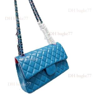 2024 Sell like hot cakes Fashion Handbag Shoulder Chain Bag Double Flip Cover Women Designer Bags 25cm Ladies Wallet Crossbody Houlder Messenger Sacoche E Bag