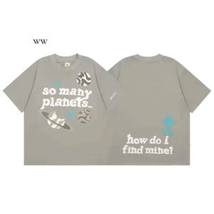 Broken Planet Shirt Designer Tshirt Men kobiety bawełniane koszulki Drukuj krótkie rękawowe strejowe koszulki Hiphop TEE Summer Luksusowa marka Break Planet koszulka 6448