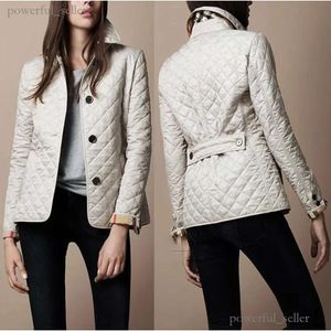 Fashion-wholesale - Women's Jacket Simple Fall Padded Padded Casual Coat Jacket Fashion Jacket Plaid Quilted Padded Papers 324