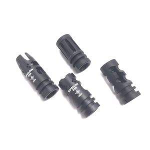 Utomhus taktiska tillbehör 14mm ccw full metall tråd negativ gamma epsilon 556 VG6 för airsoft gen9 j9 vattenboll blaster av aluminium