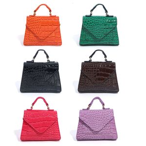 Drucken Sie Krokodil-Mode-Damen-Einkaufstasche, schräge Umhängetasche, Handtasche, alles passend, kleine quadratische Tasche, Houlder Mall Quare