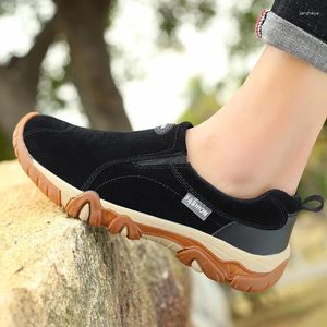 Walking Shoes For Men 2024 Canvas Breathable Summer Casual Fashion Outdoor Anti Slip Men's Portivo