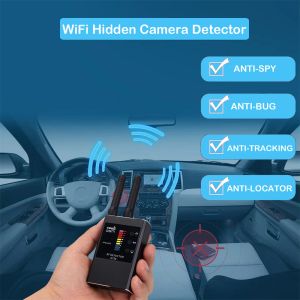 Detektor G738 Yrke Anti Spy Wireless RF Signal Detector Bug GSM GPS Tracker Camera Eavesdropping Device Professional Signal Finder