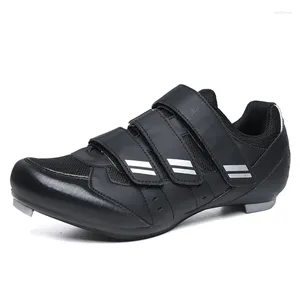 Sapatos de ciclismo masculino esporte ao ar livre bicicleta auto-travamento profissional corrida bicicleta de estrada