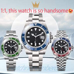 3AAA Seramik Çerez Mens Saatler 41mm Otomatik 2813 Hareket İzle Aydınlık Safir Su Geçirmez Sporları Kendi Rüzgar Moda Bilek Swatches Montre De Luxe Watch Dhgate