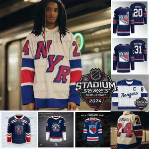 Hot New York 2024 Stadium Series Maglia da hockey Ranger Adam Fox Igor Shesterkin Chris Kreider Mika Zibanejad Barclay Goodrow Artemi Panarin Blake Wheeler Quick Kakko