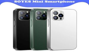 Unlocked Soyes D13 Mini Mini 3G 4G LTE DUAL SIM بطاقات SIM TYPEC 900MAH LED SOS SUPER FASHION MINI MINI CARD