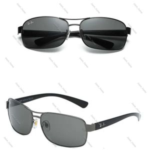Erkekler Raybands güneş gözlüğü klasik retro ray güneş gözlüğü lüks tasarımcı güneş gözlükleri adam gözlük metal çerçeve güneş gözlükleri kadın ml 3379 kutu cam lens ile 435