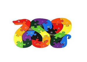 Keepsake Double Sides 26 Alphabet Letter and Numbers Wooden Jigsaw Puzzle Children Kids Mathematics Toy 311 H13586800