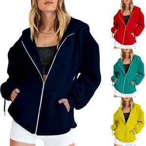 Hoodies femininos jaqueta de outono oversized bolso longo sem mangas cardigan viagem para baixo colete espanador casaco feminino com capuz