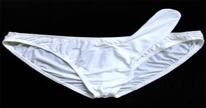 MENS SEXY ICE SILK PANTIES LOW RISE MANA PENIS SHEATH BROSSS UNDERPANT PRANSPARENT SILKY EXOTIC underkläder Underkläder Gay Jockstrap3152833