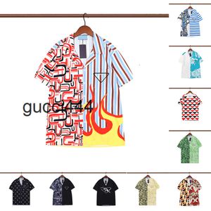 Letters praddas pada Printing prd ppdda Sleeve Mens design T-shirt Polo Polo Spring Tops Summer Color Casual Sleeves Tees Vacation Size Short range M-XXL