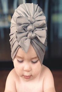 Estilo americano crianças macio quente tricô chapéu meninas bonito arco cabeça envoltório crianças bonita princesa turbante outono inverno 8692445