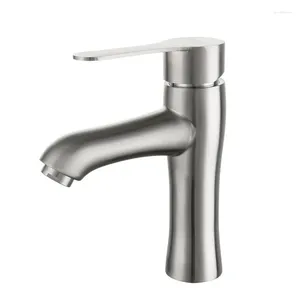 Bathroom Sink Faucets SUS304 Stainless Steel And Cold Water Faucet Washbasin Basin Table Toilet