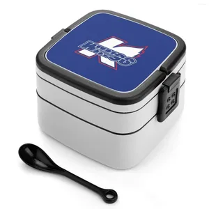 Geschirr – Kalamazoo Bento Box Fächer Salat Obst Behälter Logo England Hockey Englisch I Love