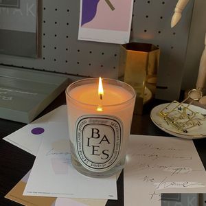 Candele Candela profumata romantica 40 ore di lunga durata Air Rose Collezione profumata di decorazioni per la casa Aromaterapia Consegna a goccia Giardino Dhnzt