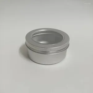 Lagringsflaskor 10 st/parti 15G - 30G Single Eyeshadow Container Powder Jar Packaging Cosmetic för Blusher Lip
