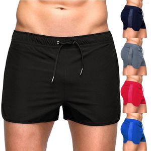 Mäns shorts herrar sommartorkning mode elastisk nät baseball kort kompression män avslappnad träning träning