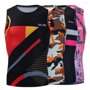 السترات السباق Raudax sweatwicking قميص ركوب الدراجات طبقة سترة أكمام الجافة الجافة الجافة MTB القمصان الرياضية