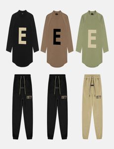Moda Sonbahar Kids Giyim Setleri Erkek Mektup Baskılı Uzun Kollu Tshirt Sıradan Pantolon 2 PCS 2022 Çocuk Spor Kıyafetleri A88775342463