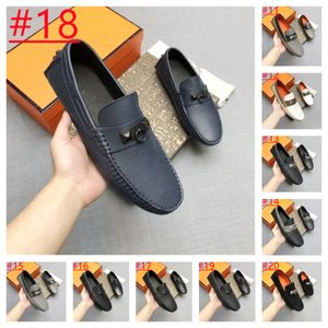 26Model Mens Tassel Designer Loafers Cowhide Formella skor Lyxiga mjuka bekväma körskor Simple Slip on Men's Casual Shoes Zapato Hombre