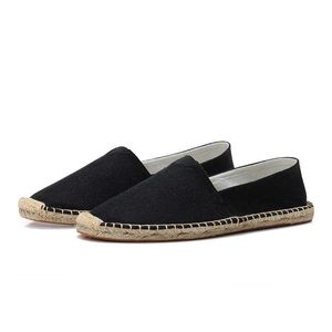 HBP bez marki unisex mujer zamatos burmorista w stylu hiszpania płaskie sandały alpargatas kobiety espadrilles buty płótno