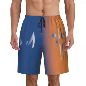 Herren-Shorts Rex And Ahsoka Herren-Badehose, Badebekleidung, schnelltrocknend, Strandbrett, Fulcrum Sci Fi Tribal Wars Schwimm-Boardshorts